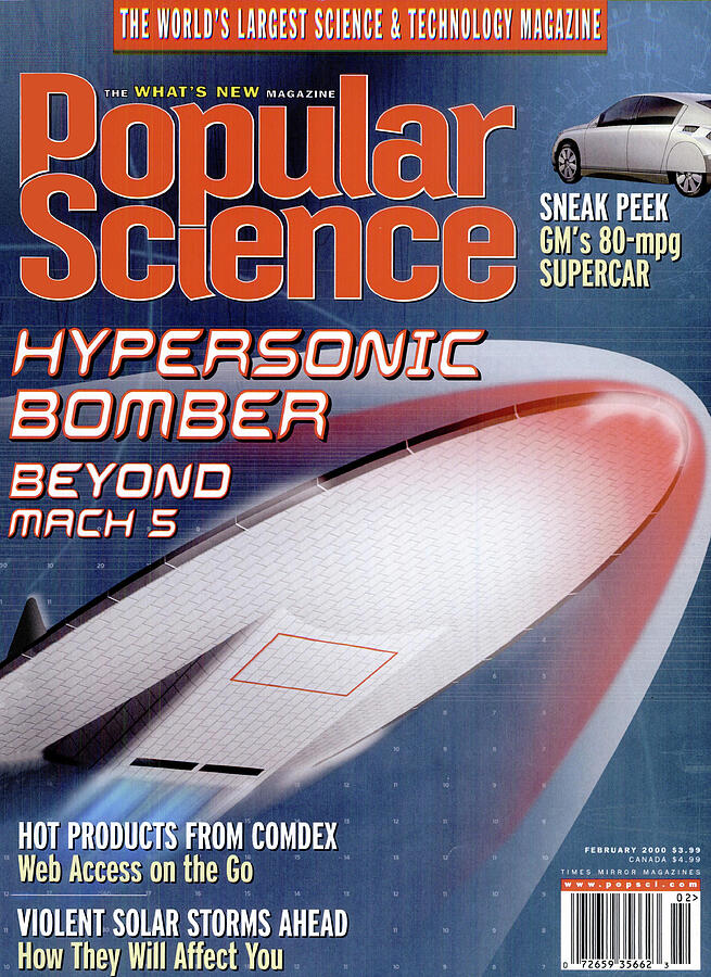 Popular Science Magazine Cover February 2000 Issue Digital Art by Popular Science Popular Science Magazine Cover February 2000 Issue Digital Art by Popular Science