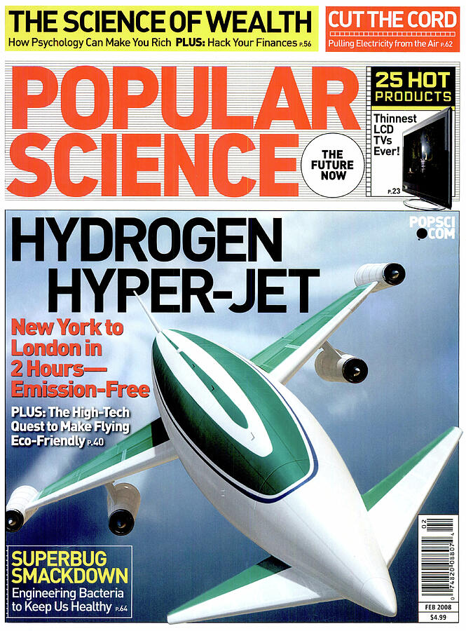 Popular Science Magazine Cover February 2008 Digital Art by Popular Science Popular Science Magazine Cover February 2008 Digital Art by Popular Science