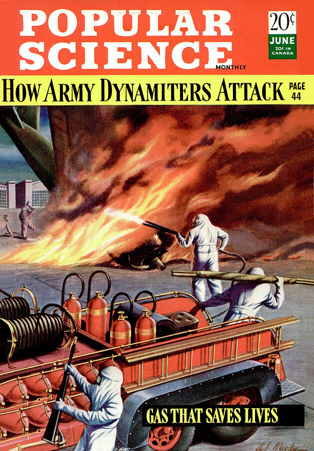 Popular Science Magazine Cover June 1941 Drawing by Popular Science Popular Science Magazine Cover June 1941 Drawing by Popular Science