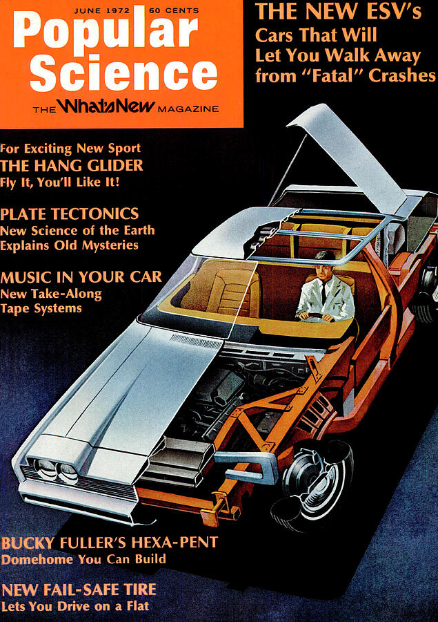 Popular Science Magazine Cover June 1972 Drawing by Popular Science Popular Science Magazine Cover June 1972 Drawing by Popular Science