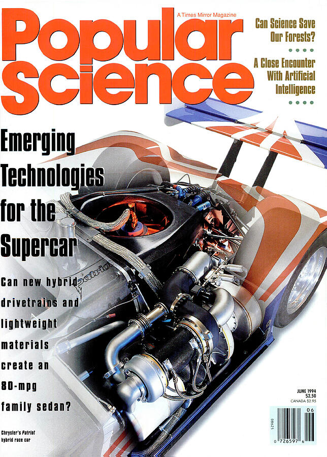 Popular Science Magazine Cover June 1994 Digital Art by Popular Science