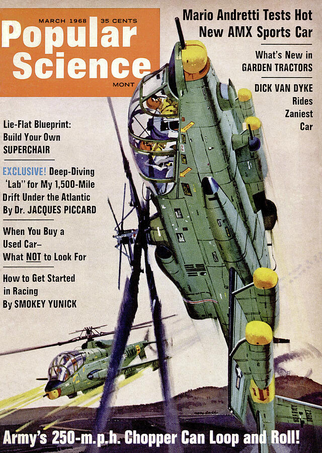Popular Science Magazine Cover March 1968 Digital Art by Popular Science Popular Science Magazine Cover March 1968 Digital Art by Popular Science