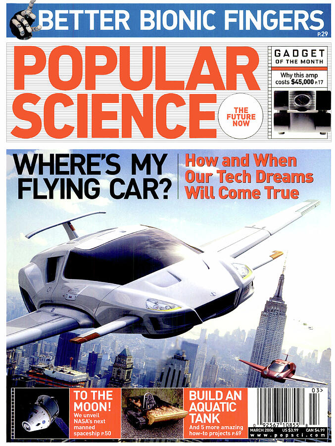 Popular Science Magazine Cover March 2006 Drawing by Popular Science Popular Science Magazine Cover March 2006 Drawing by Popular Science