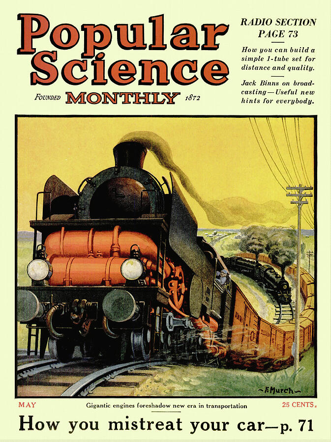 Popular Science Magazine Cover May 1931 Drawing by Popular Science Popular Science Magazine Cover May 1931 Drawing by Popular Science
