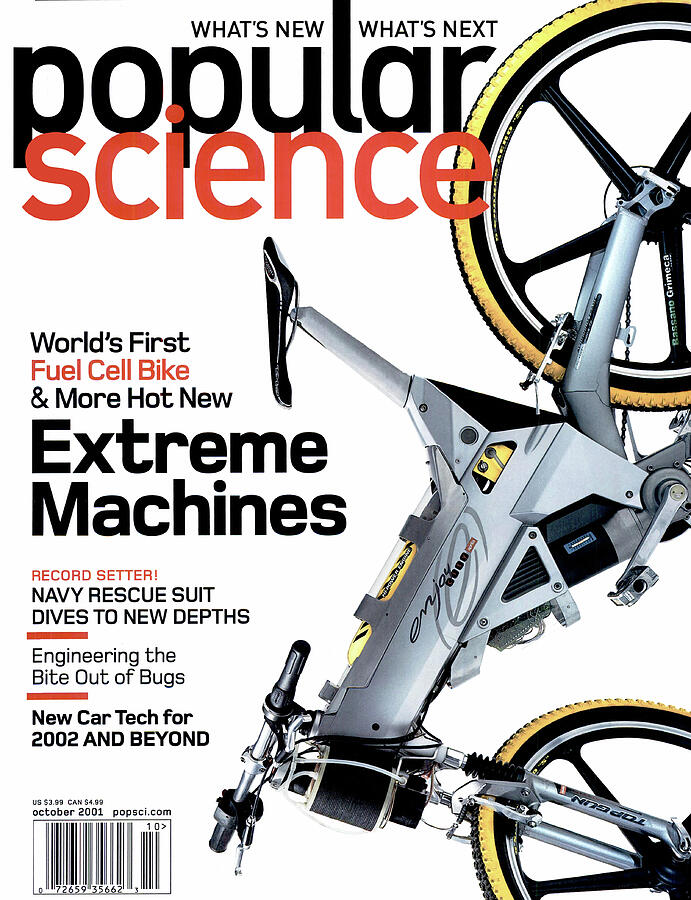 Popular Science Magazine Cover October 2001 Drawing by Popular Science Popular Science Magazine Cover October 2001 Drawing by Popular Science