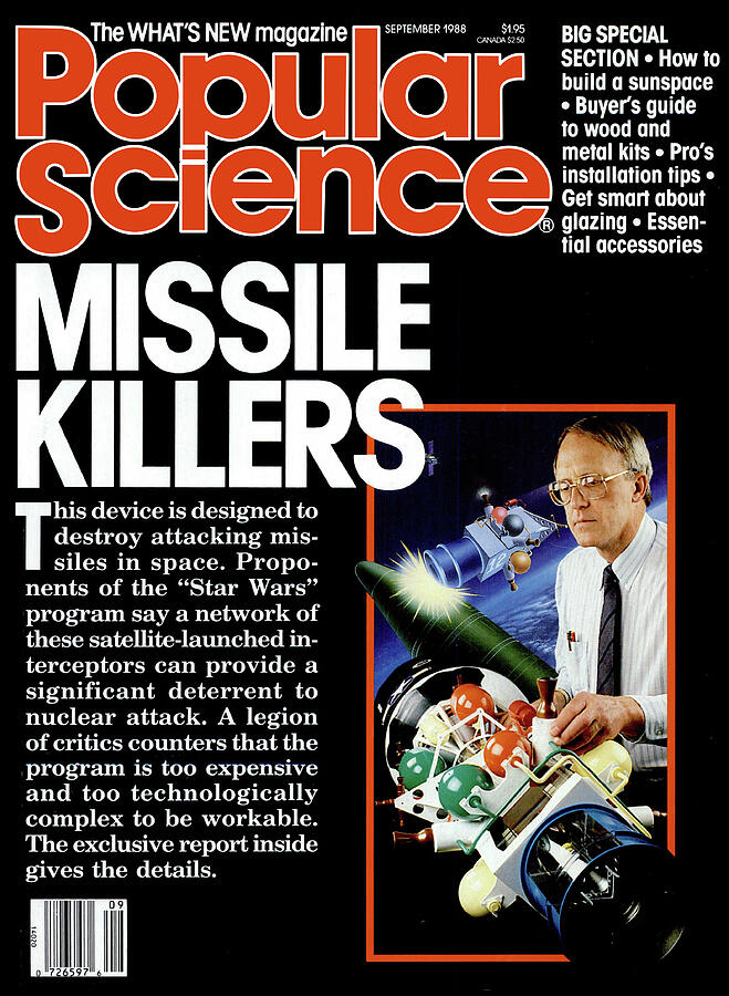 Popular Science Magazine Cover September 1988 Drawing by Popular Science Popular Science Magazine Cover September 1988 Drawing by Popular Science