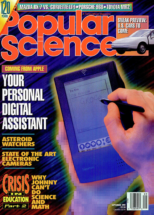 Popular Science Magazine Cover September 1992 Photograph by Popular Science Popular Science Magazine Cover September 1992 Photograph by Popular Science