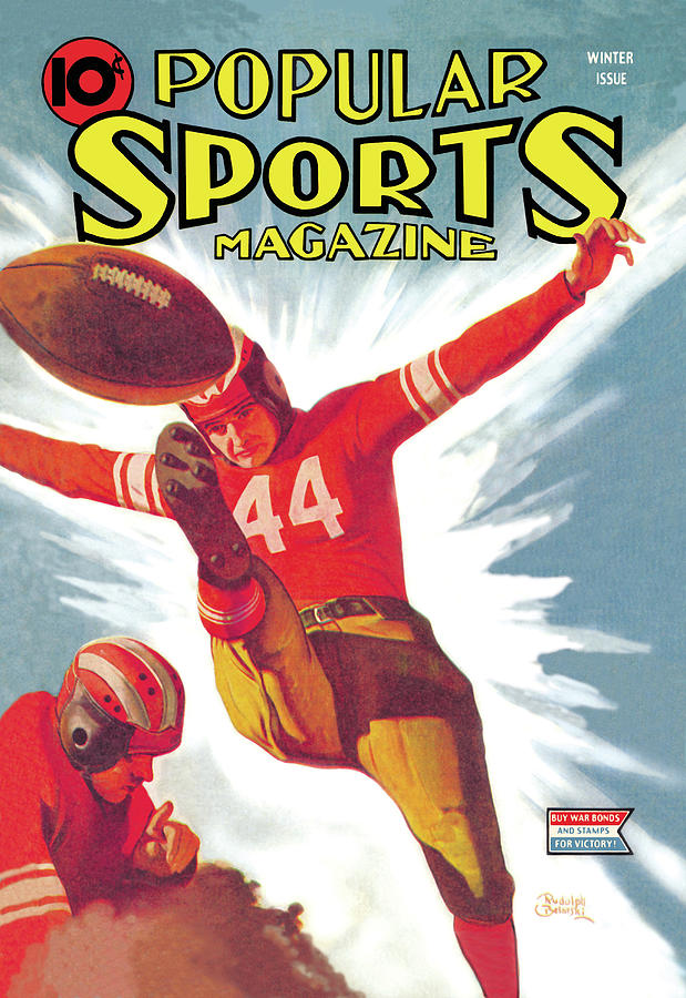 Popular Sports Magazine Painting by Unknown
