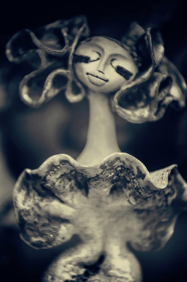Porcelain Ladies Series. Flirt Photograph by Jenny Rainbow