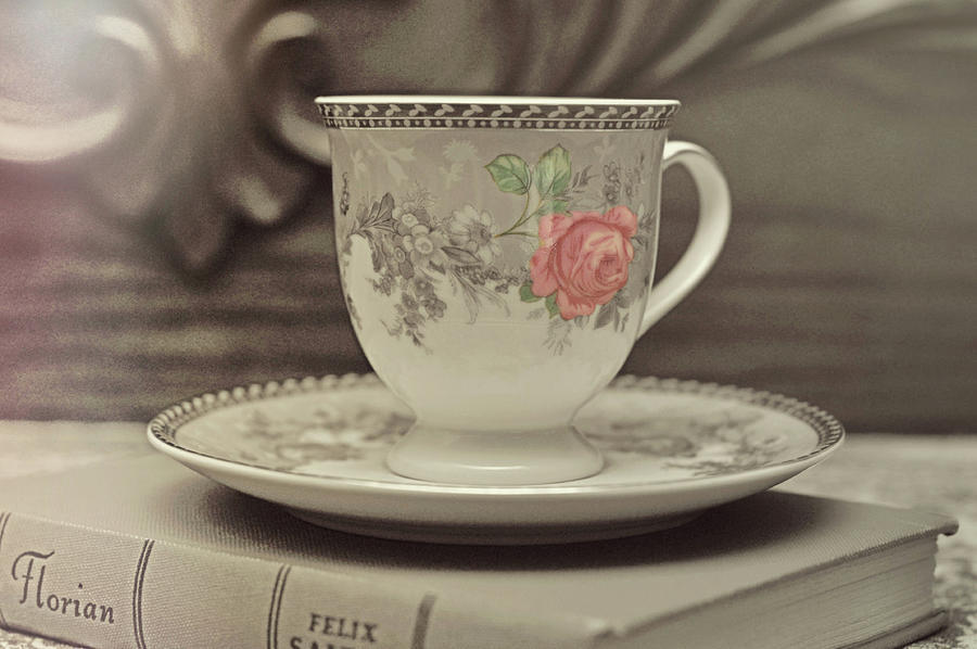 Porcelain Tea Rose Photograph by JAMART Photography