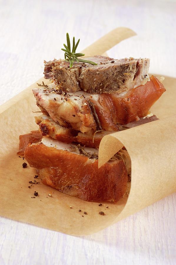 Porchetta Di Ariccia roast Pork Speciality From Ariccia, Latium, Italy ...