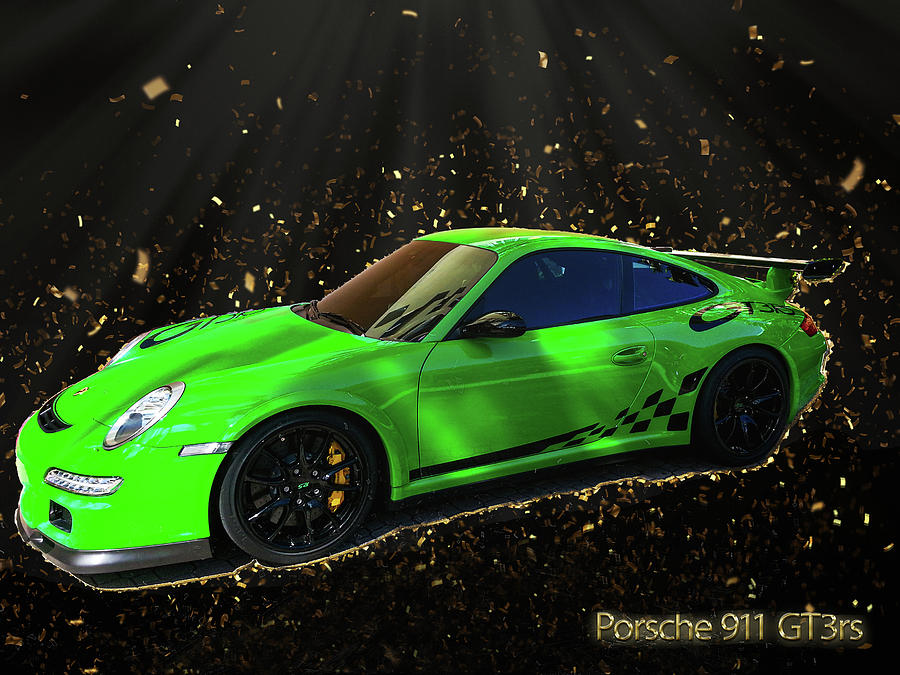 Porsche 911 GT3rs Digital Art by Pheasant Run Gallery