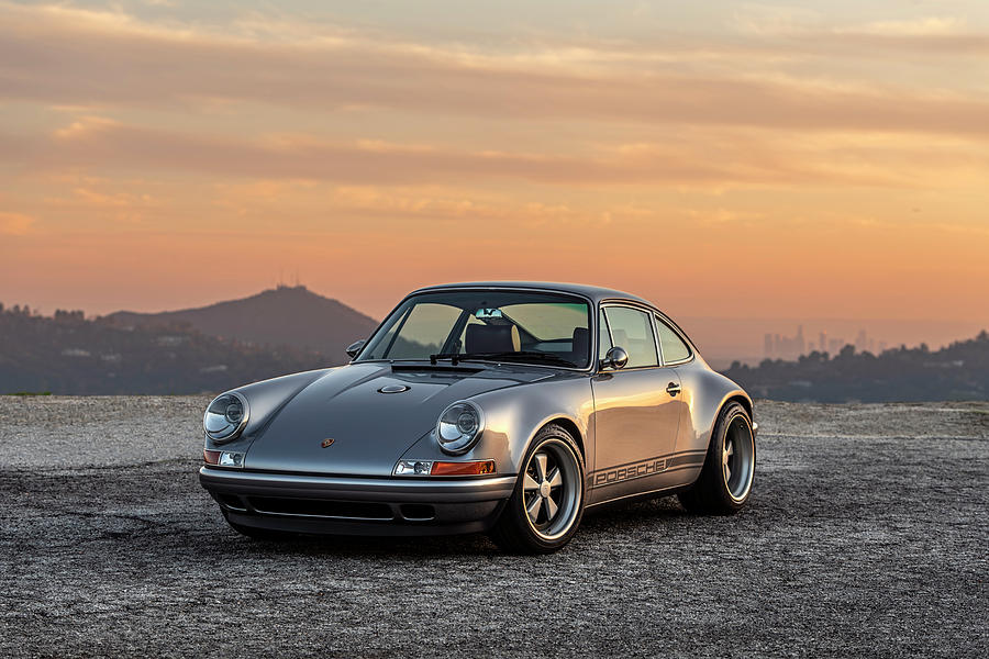 Porsche 911 Reimagined By Singer - Greenwich Commission Photograph By 