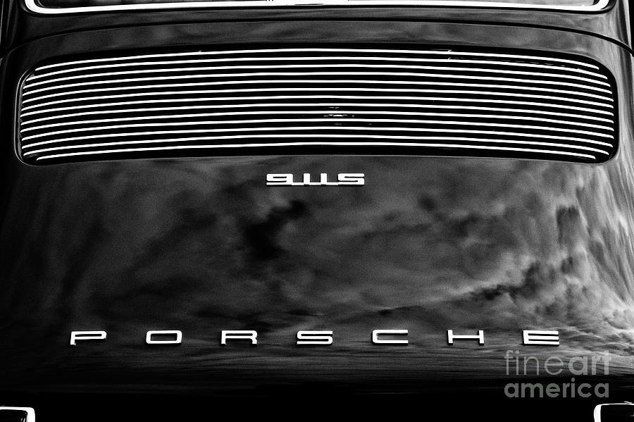 Porsche 911s Monochrome Photograph by Tim Gainey