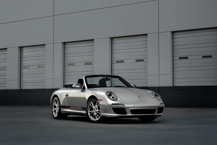 Porsche 997 911 Carrera Cabriolet Digital Art By Douglas Pittman