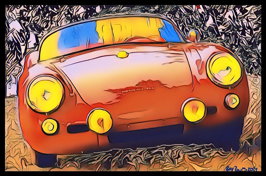 Porsche Spyder 550 Digital Art by Robert Polys - Fine Art America