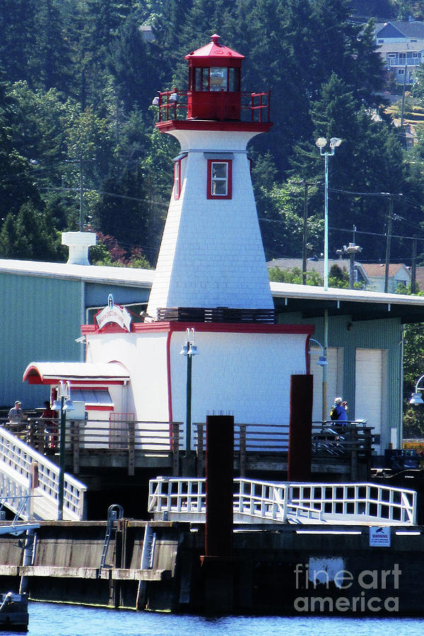 Port Alberni Lighthouse Photograph by Randall Weidner