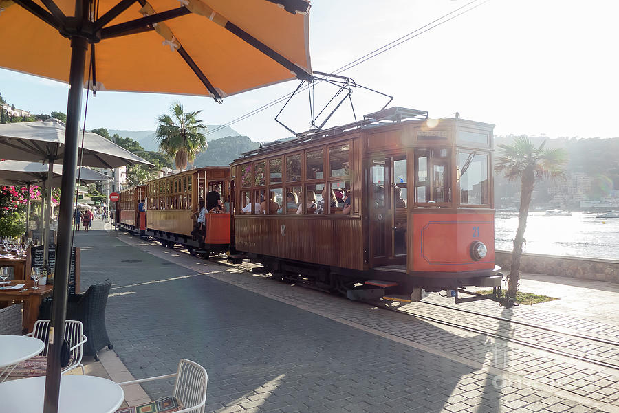 Port de Soller tram Photograph by Rod Jones - Fine Art America