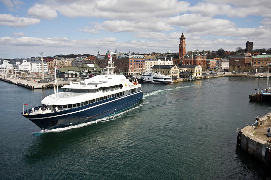 Port Of Helsingborg Photograph by Håkan Dahlström