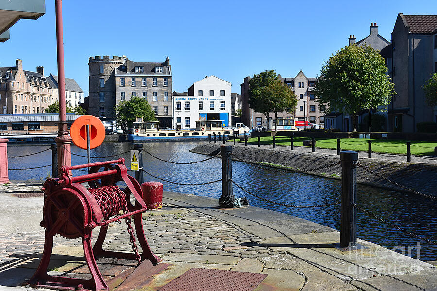 Port of Leith, The Shore Photograph by Yvonne Johnstone