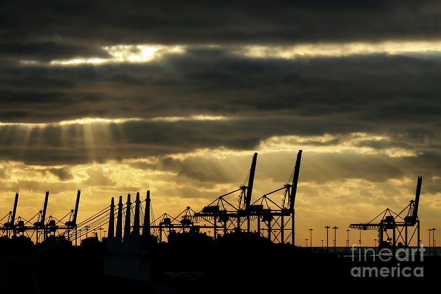 Port of Miami Sunrise Photograph by Robert Wilder Jr