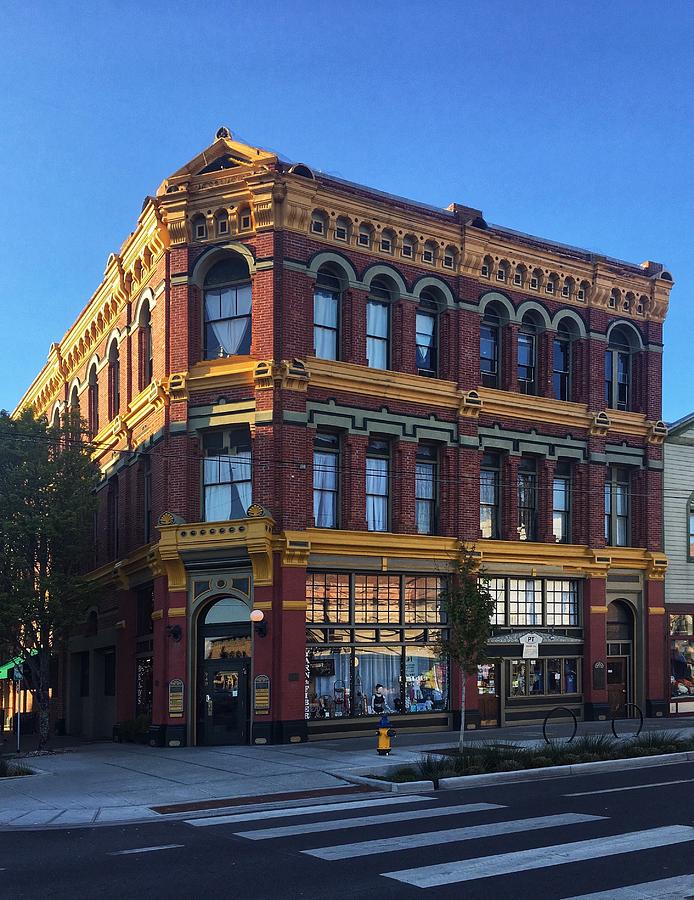 Janes and Hastings Building - Port Townsend  Photograph by Jerry Abbott