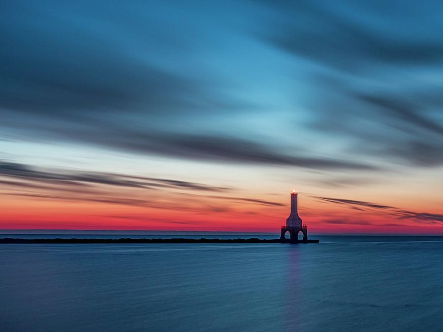 Port Washington Lighthouse  Photograph by Kristine Hinrichs