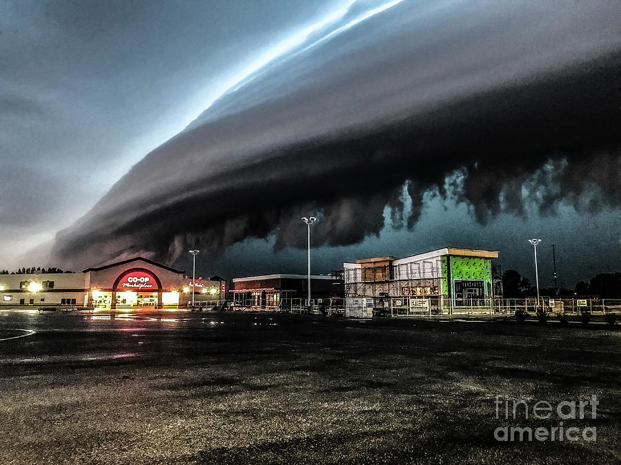 Portage La Prairie Storm Photograph by Francis