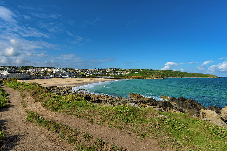 Porthmeor Beach - St Ives Cornwall by Eddy Kinol Porthmeor Beach - St Ives Cornwall by Eddy Kinol