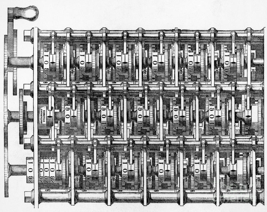Portion Of The Difference Engine No. 1 Photograph by Bettmann