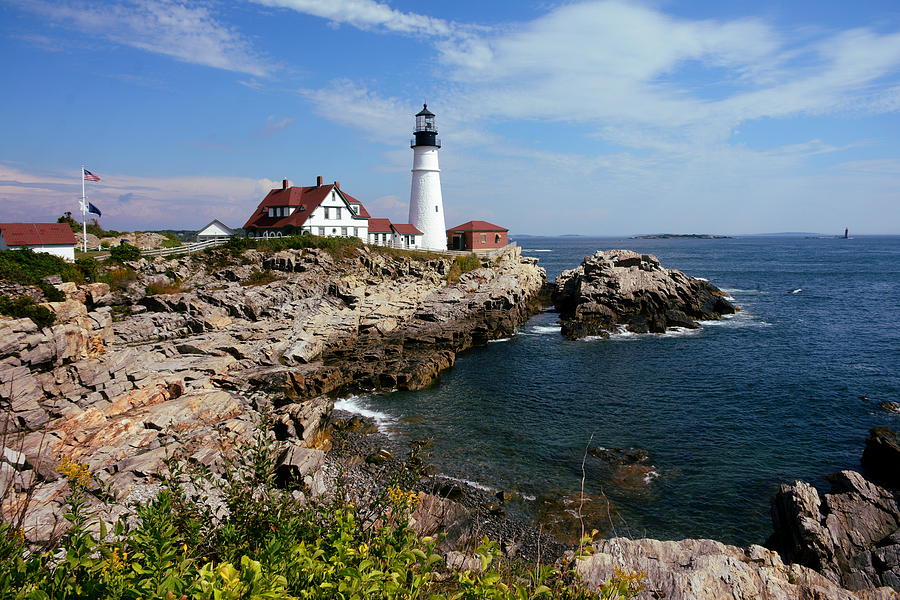 Portland Head Light Photograph by Stephen Path