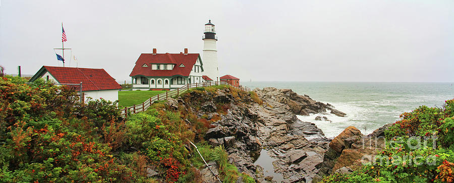Portland Head Lighthouse 2802.2803.2804  Photograph by Jack Schultz
