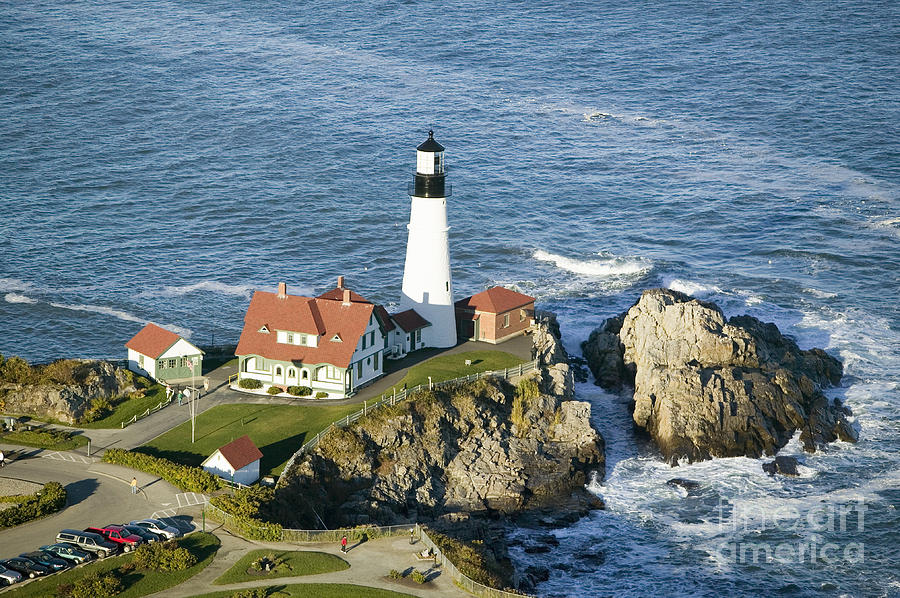 Usa Photograph - Portland Head Lighthouse, Cape by Joseph Sohm Usa Photograph - Portland Head Lighthouse, Cape by Joseph Sohm
