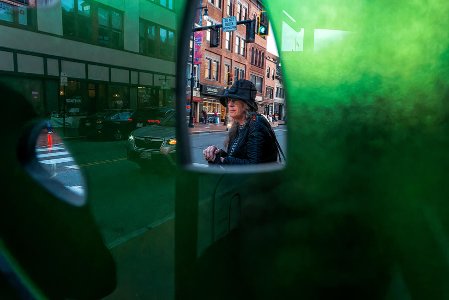 Street Photograph - Portland Portals by John Hoey