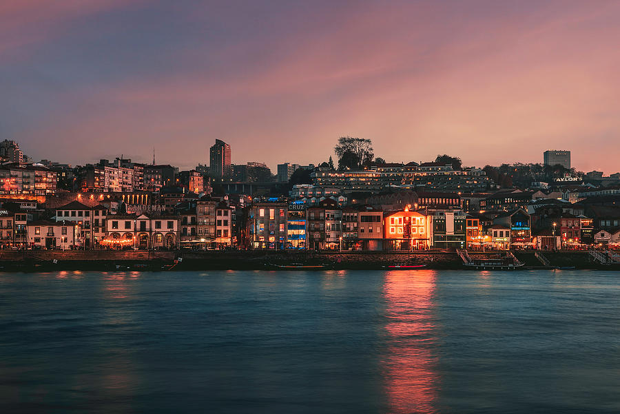 Sunset Photograph - Porto Evenings by Archahmed
