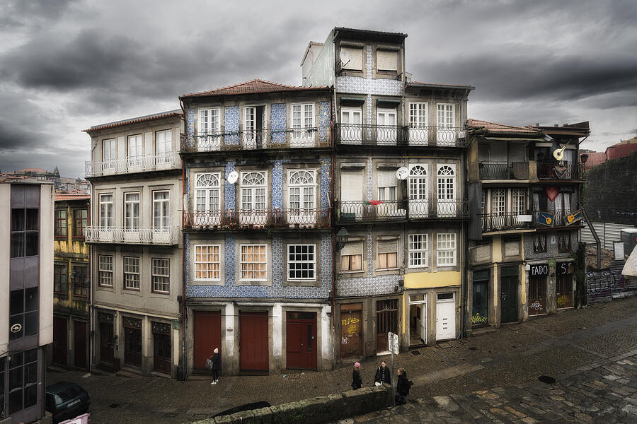 Vintage Photograph - Porto by Oskar Baglietto