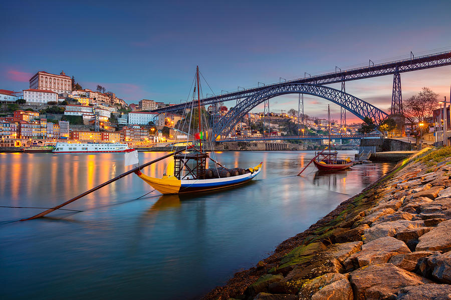 Architecture Photograph - Porto, Portugal. Cityscape Image by Rudi1976