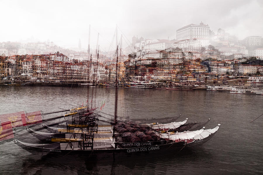 Boat Photograph - Porto by Rui Ferreira