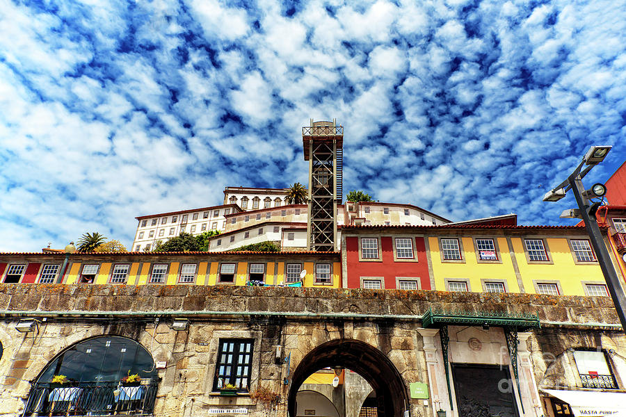 Porto Sky Patterns Photograph by John Rizzuto