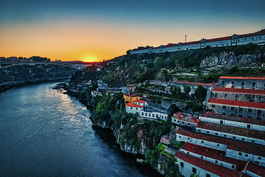 Porto Sunrise - Portugal Photograph by Stuart Litoff
