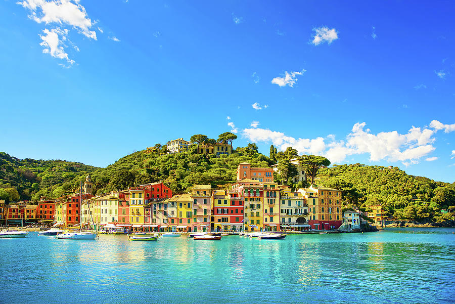 Portofino Panoramic View. Liguria, Italy Photograph by Stefano Orazzini