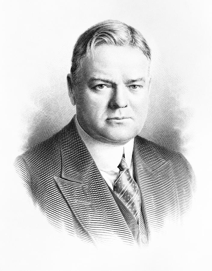 Portrait Herbert C. Hoover 1874-1964 Photograph by Vintage Images ...