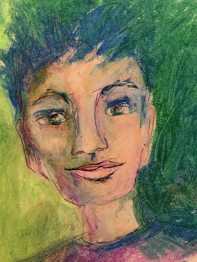Portrait in Green by Mary Jane Mulholland Portrait in Green by Mary Jane Mulholland