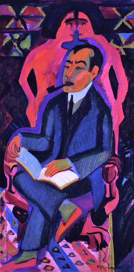 Ernst Ludwig Kirchner Painting - Portrait Manfred Schames - Digital Remastered Edition by Ernst Ludwig Kirchner Ernst Ludwig Kirchner Painting - Portrait Manfred Schames - Digital Remastered Edition by Ernst Ludwig Kirchner