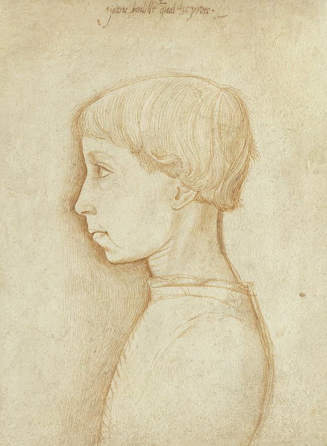 Portrait Of A Boy In Profile Drawing by Giovanni Badile - Fine Art America