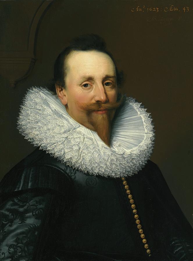 Portrait Of A Gentleman Painting by Jan Anthonisz Van Ravesteyn - Fine ...