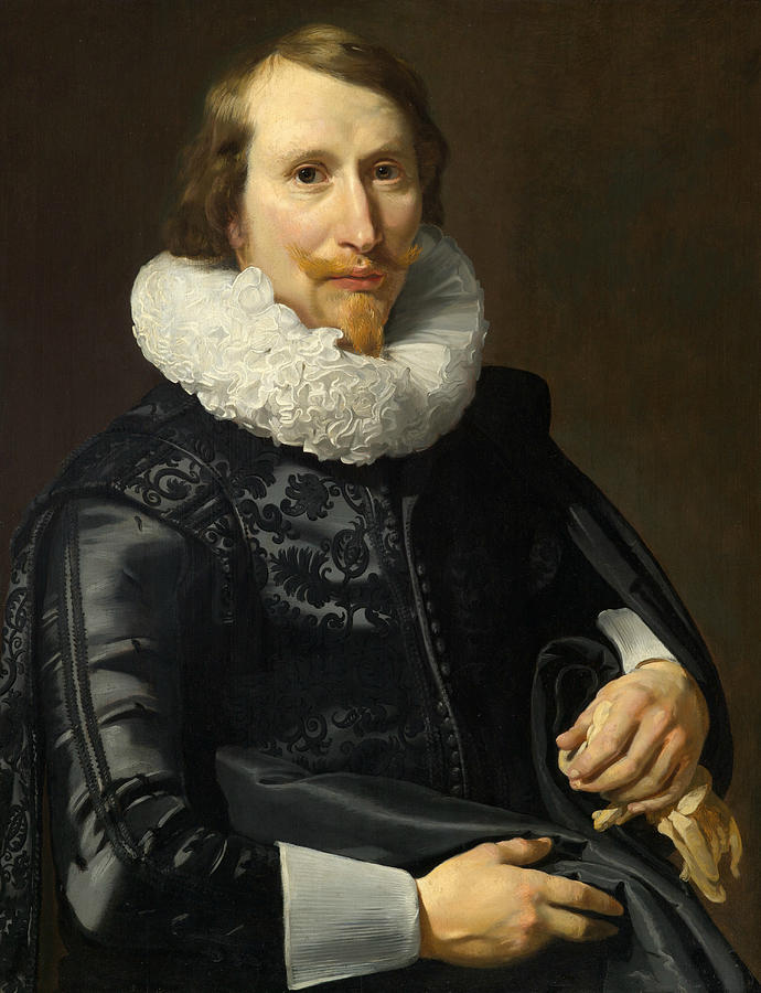 Portrait of a Gentleman Painting by Thomas de Keyser