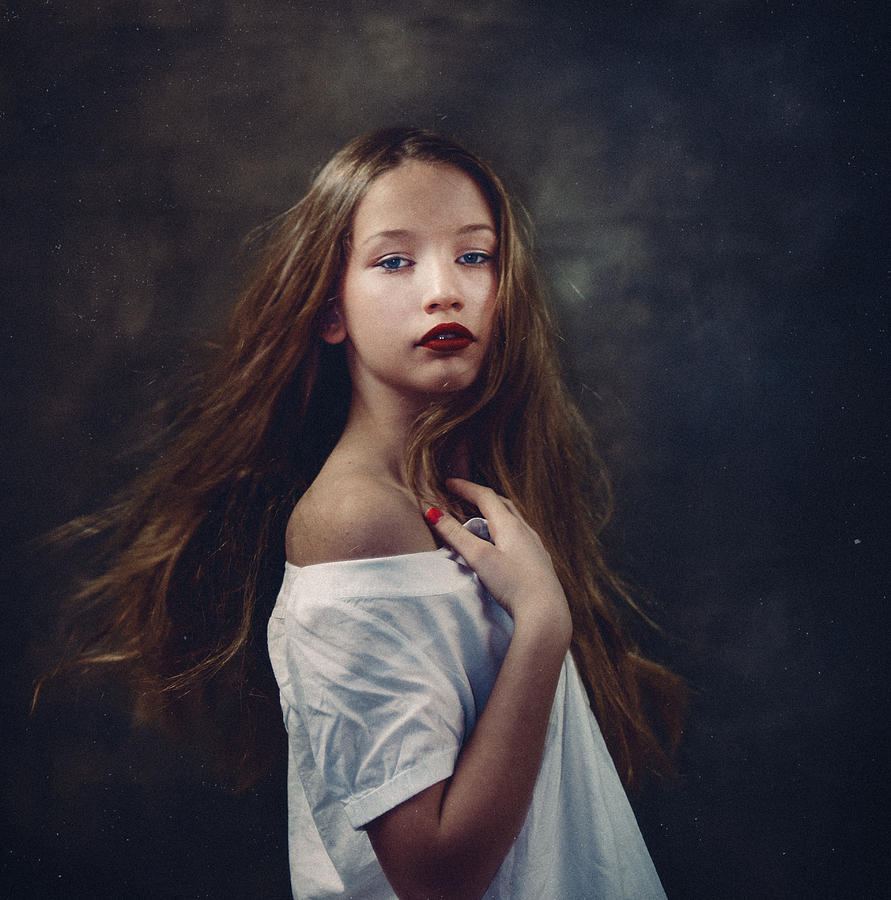 Portrait Of A Girl Photograph by Koki Jovanovic