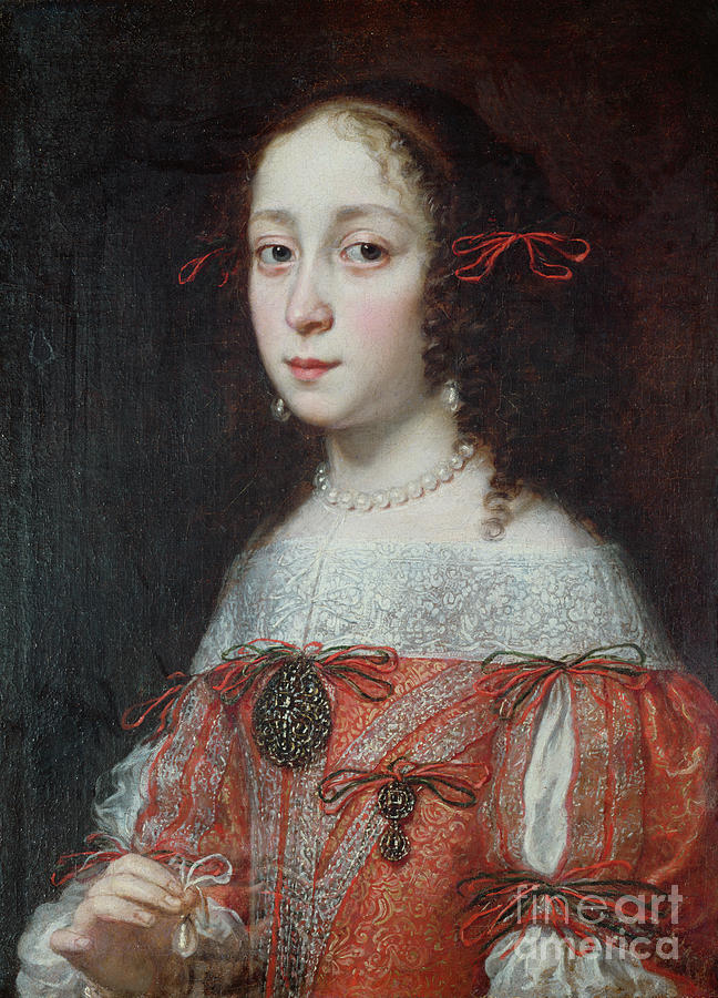 Portrait Of A Lady, C.1660 Painting by Justus Sustermans - Fine Art America