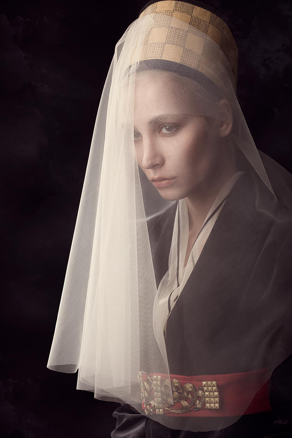 Portrait Of A Lady Photograph by Peyman Naderi